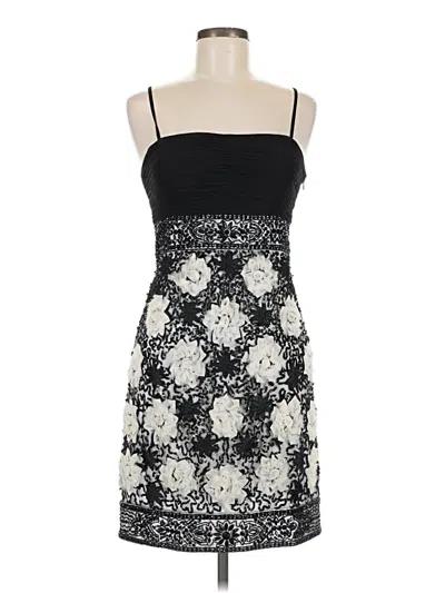 Pre-owned Sue Wong Cocktail Dress In Black