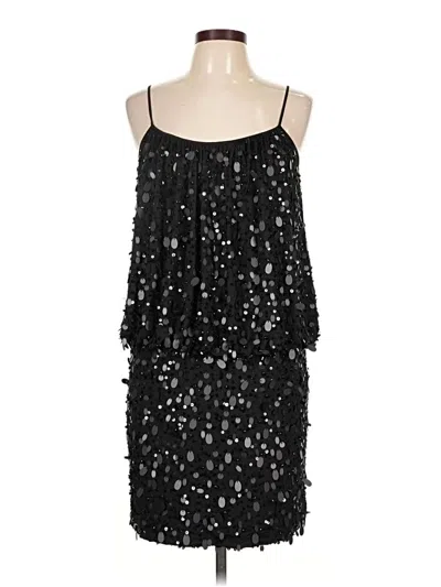 Pre-owned Sue Wong Cocktail Dress In Black