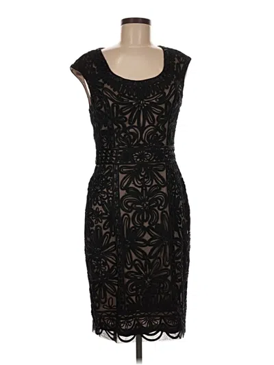 Pre-owned Sue Wong Cocktail Dress In Black