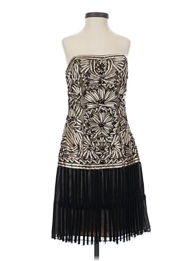 Pre-owned Sue Wong Cocktail Dress In Black