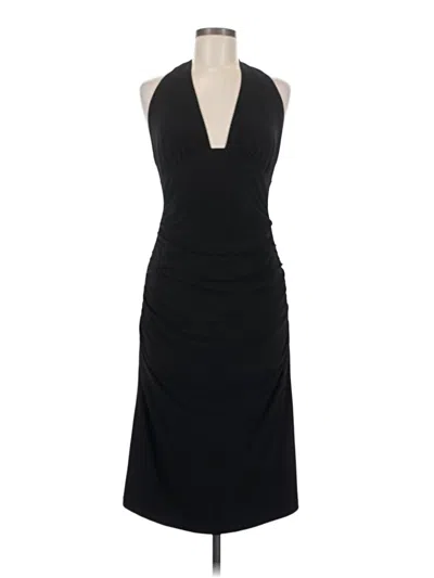 Pre-owned Sue Wong Cocktail Dress In Black