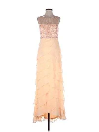 Pre-owned Sue Wong Cocktail Dress In Orange