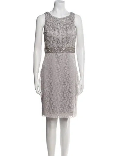 Pre-owned Sue Wong Nylon Knee-length Dress W/ Tags