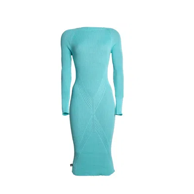 Süel Knitwear Women's Gabi Dress Water-blue