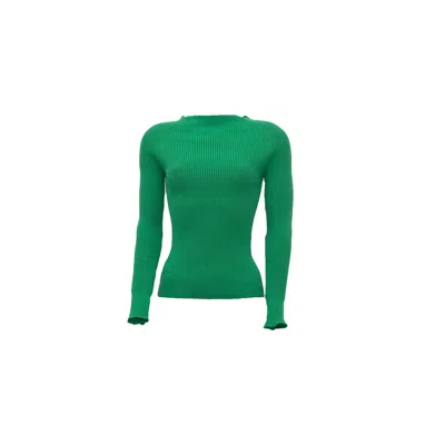 Süel Knitwear Women's Gabi Sweater Grass Green
