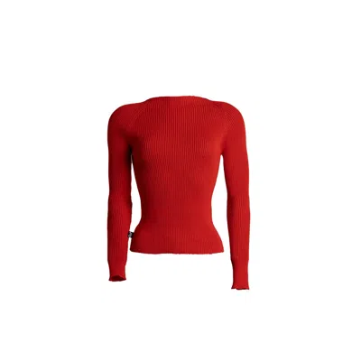 Süel Knitwear Women's Gabi Sweater Paprika Red