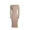 Süel Knitwear Women's Neutrals Gabi Dress Alabaster