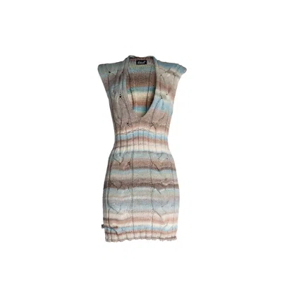 Süel Knitwear Women's Neutrals Jenny Dress Soft Blue