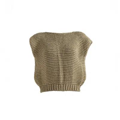 Süel Knitwear Women's Oslo Vest Sparkle Gold