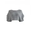 Süel Knitwear Women's White / Silver Three Dimensional Pullover Light Grey - Sparkle Silver In White/silver