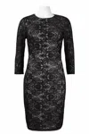 Suewong Ornament Motif Open-back Dress In Black In Black