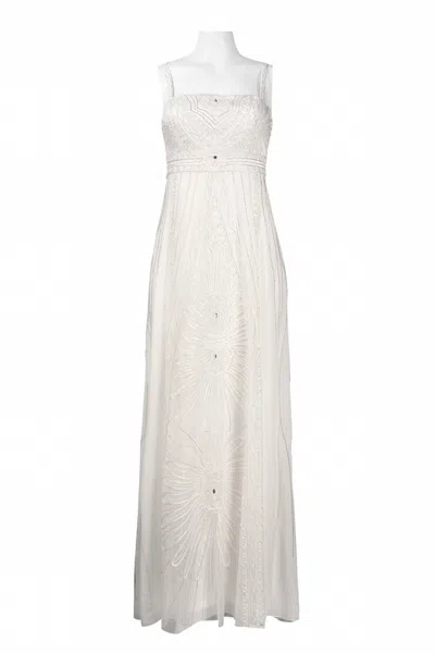 Suewong Ribbon Embellishment Dress In Ivory In Multi