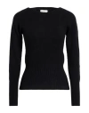 Sufé  Firenze Sufé Firenze Woman Sweater Black Size M Viscose, Polyester, Polyamide In Black