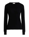 Sufé  Firenze Sufé Firenze Woman Sweater Black Size S Viscose, Polyester, Polyamide In Black