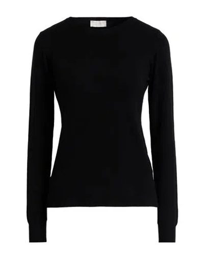 Sufé  Firenze Sufé Firenze Woman Sweater Black Size S Viscose, Polyester, Polyamide