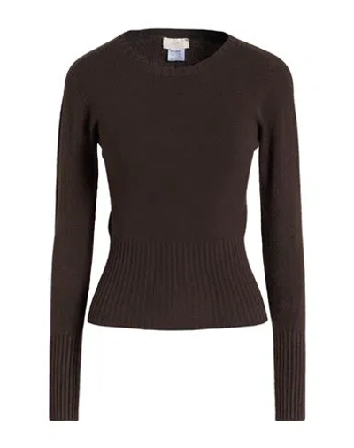 Sufé  Firenze Sufé Firenze Woman Sweater Chocolate Brown Size M Viscose, Polyester, Polyamide