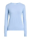Sufé  Firenze Sufé Firenze Woman Sweater Sky Blue Size S Viscose, Polyester, Polyamide