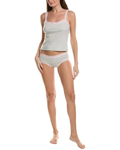 Sugar 2pc Cami Set In Gray