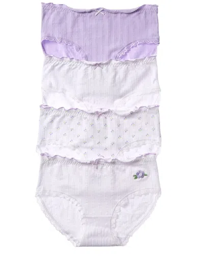 Sugar 4pk Hipster Underwear In Multi