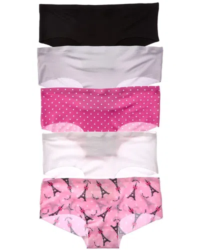 Sugar 5pk Yummy Laser Boyshort In Multi