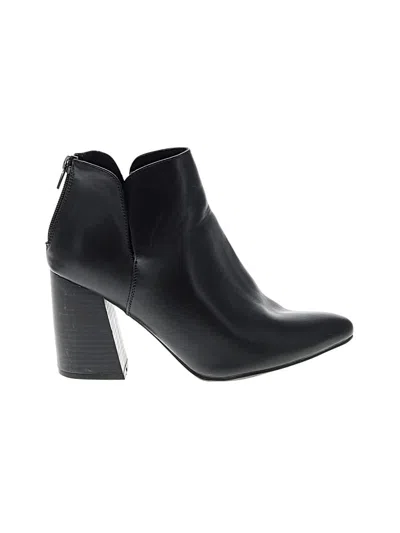 Pre-owned Sugar Ankle Boots In Black