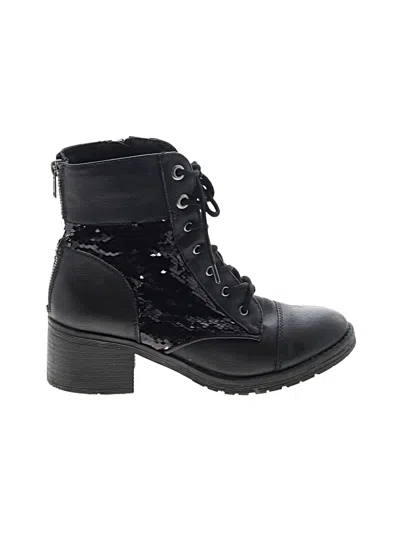 Pre-owned Sugar Ankle Boots In Black