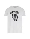 Sugar 'artists Have More Fun' T-shirt In White
