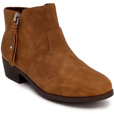 Sugar Bally S Womens Zipper Man Made Ankle Boots In Multi