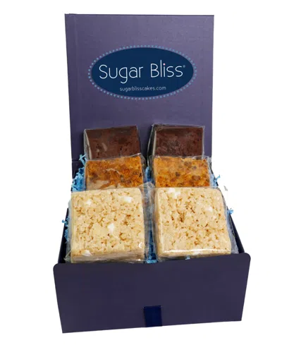 Sugar Bliss Gourmet Brownies Bars Gift Package, 6 Piece In No Color