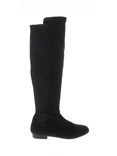 Pre-owned Sugar Boots In Black