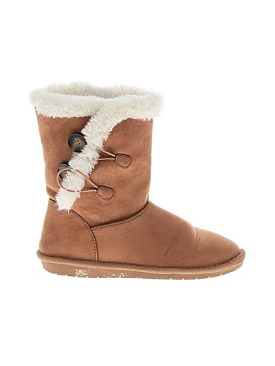 Pre-owned Sugar Boots In Tan