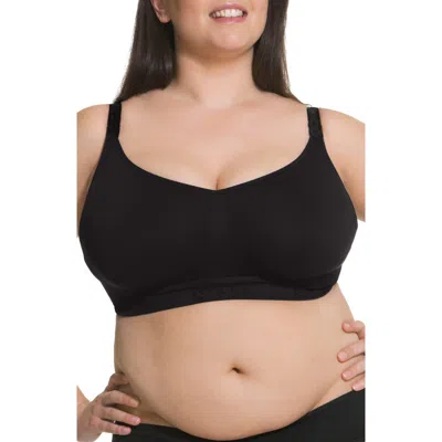 Sugar Candy Bra Sugar Candy Wireless Seamless Lounge Bra In Black
