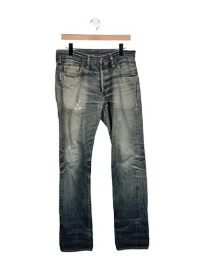 Pre-owned Sugar Cane Straight-leg Jeans In Blue