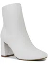 SUGAR ELEMENT WOMENS FAUX LEATHER ANKLE BOOTIES