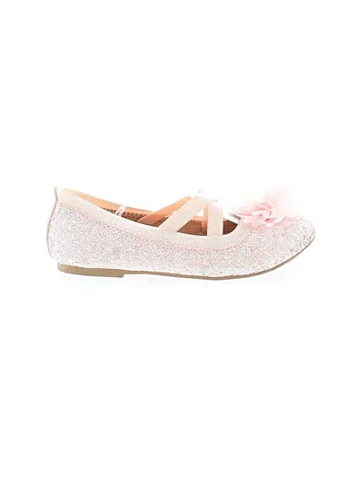 Pre-owned Sugar Kids' Flats In Pink