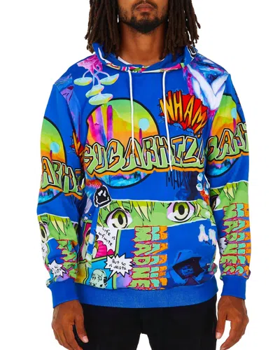 Sugar Hill Lucid Dreams Hoodie In Deep Sea In Gray