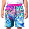 Sugar Hill Men's Woogie Cabana Short In Blue In Blue