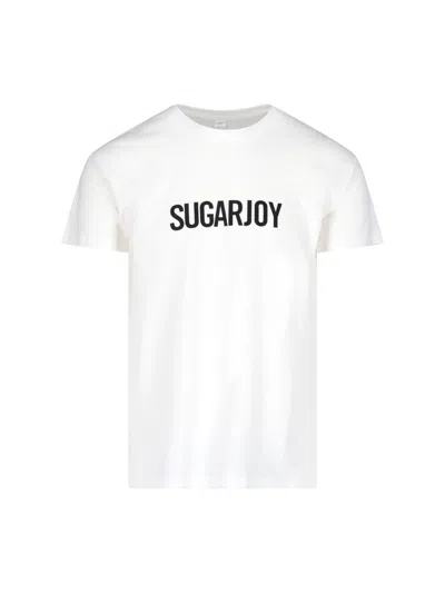 Sugar Joy' T-shirt In Bianco