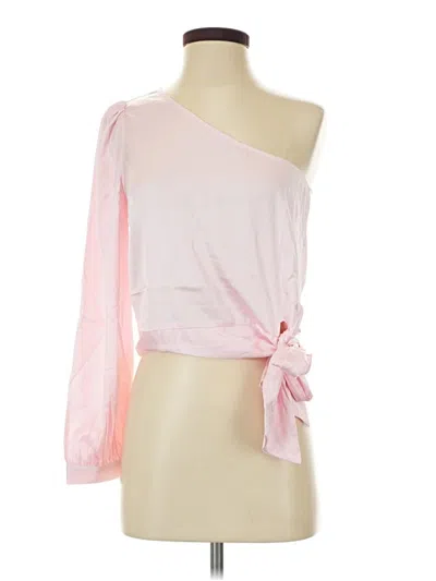 Pre-owned Sugar Lips 3/4 Sleeve T-shirt In Pink
