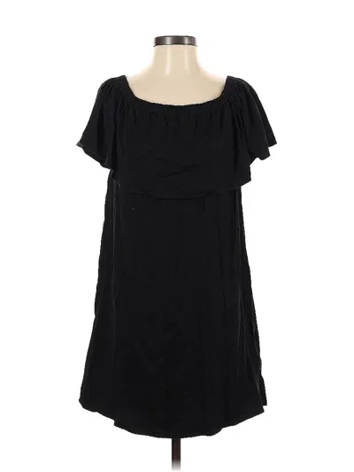 Pre-owned Sugar Lips Casual Dress In Black