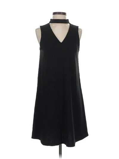 Pre-owned Sugar Lips Casual Dress In Black