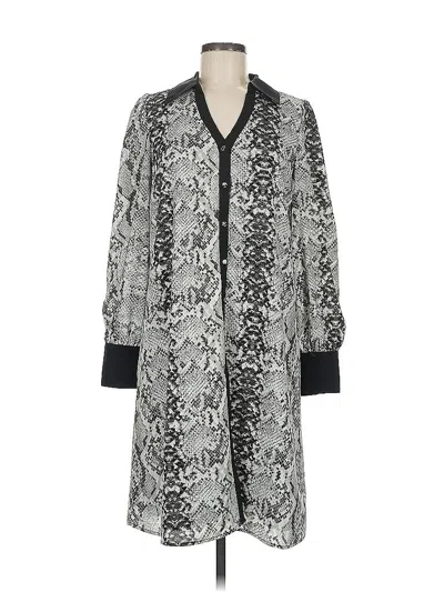 Pre-owned Sugar Lips Casual Dress In Black