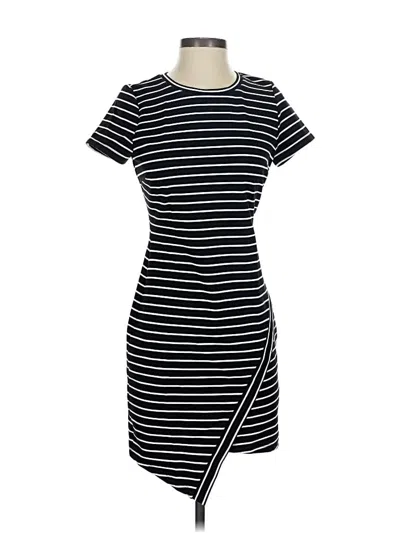 Pre-owned Sugar Lips Casual Dress In Black