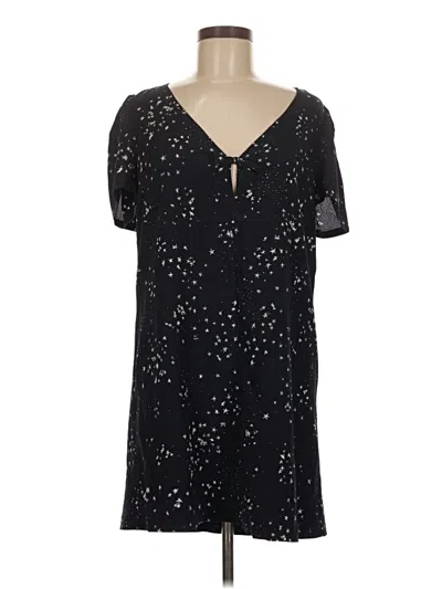 Pre-owned Sugar Lips Casual Dress In Black