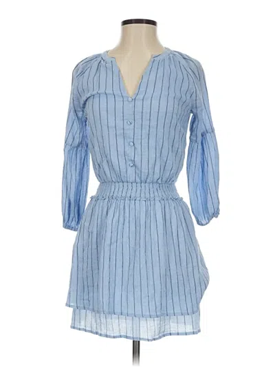 Pre-owned Sugar Lips Casual Dress In Blue