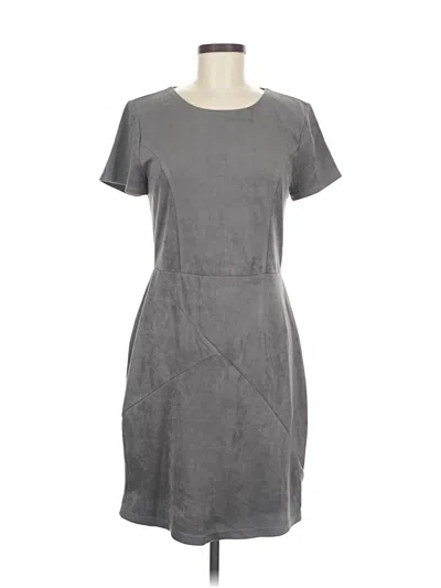 Pre-owned Sugar Lips Casual Dress In Gray