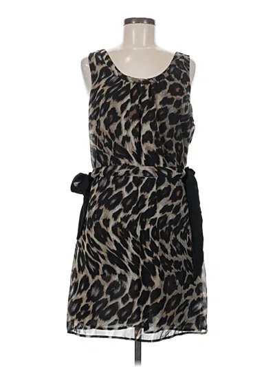 Pre-owned Sugar Lips Casual Dress In Gray