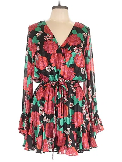 Pre-owned Sugar Lips Casual Dress In Red