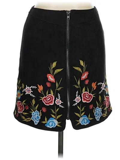 Pre-owned Sugar Lips Casual Skirt In Black