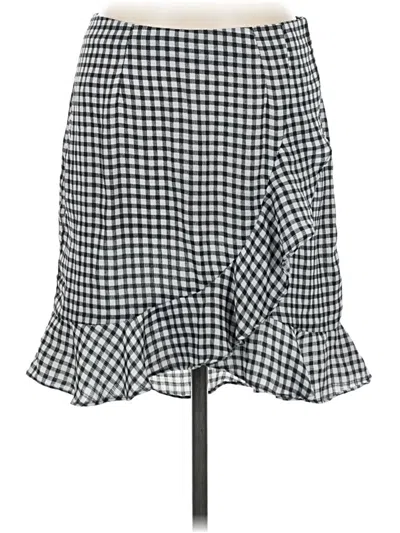 Pre-owned Sugar Lips Casual Skirt In Gray